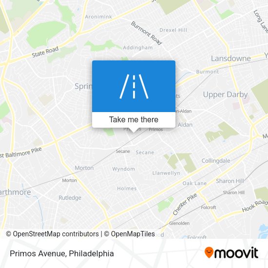 Mapa de Primos Avenue