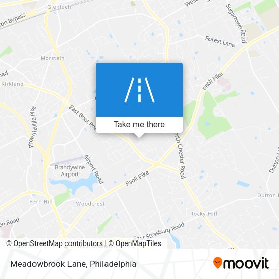Mapa de Meadowbrook Lane