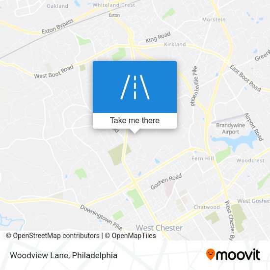 Mapa de Woodview Lane