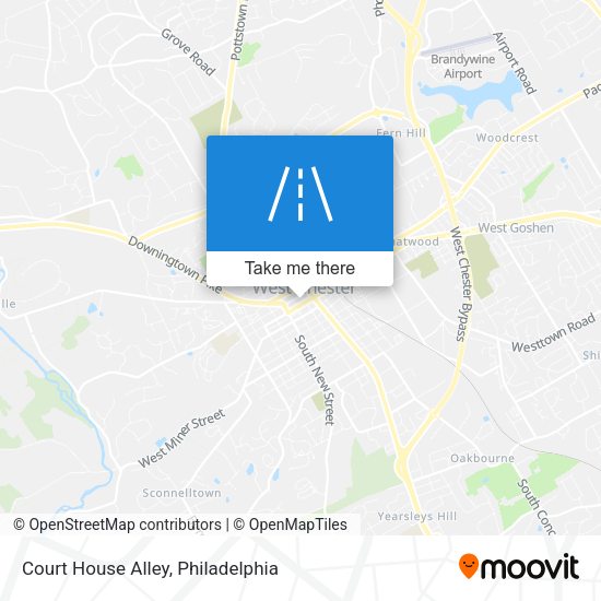 Mapa de Court House Alley