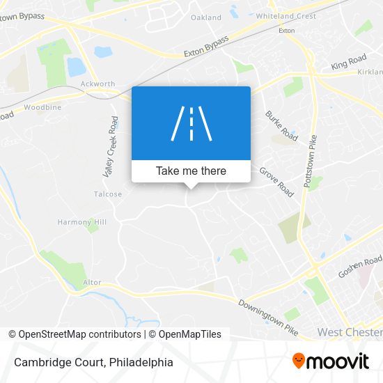 Cambridge Court map
