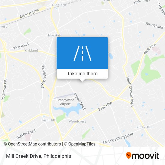Mill Creek Drive map