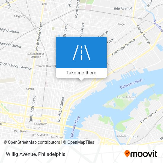 Mapa de Willig Avenue