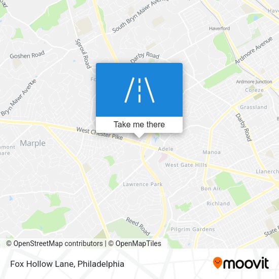 Mapa de Fox Hollow Lane