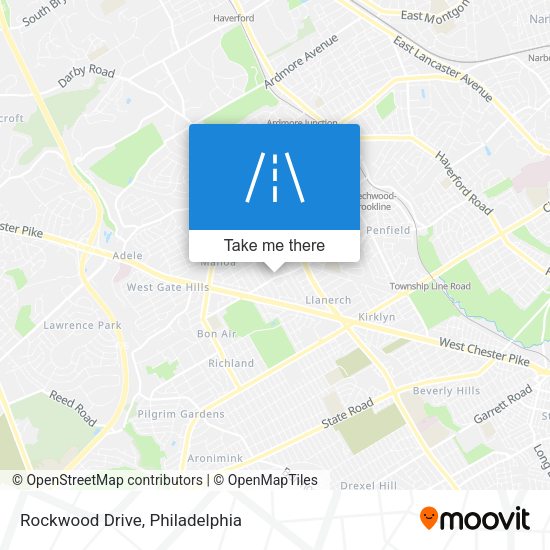 Rockwood Drive map