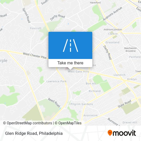Mapa de Glen Ridge Road