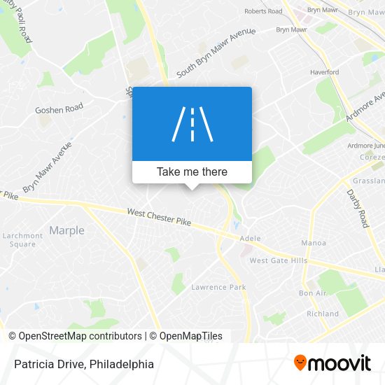 Mapa de Patricia Drive