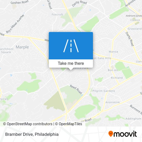 Mapa de Bramber Drive