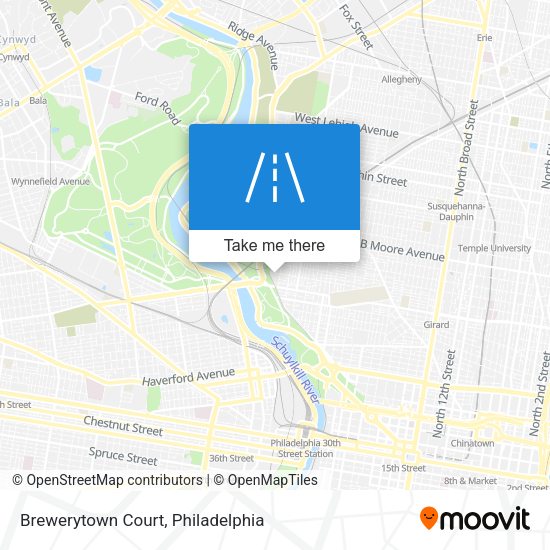 Brewerytown Court map