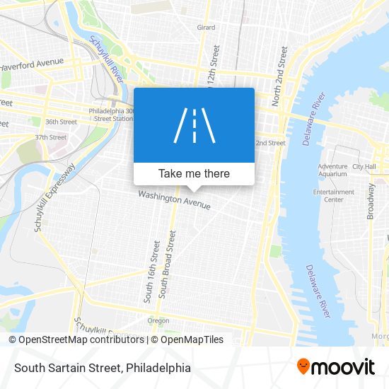 South Sartain Street map