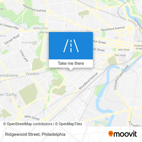 Ridgewood Street map