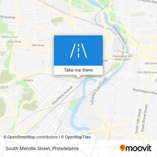 Mapa de South Melville Street