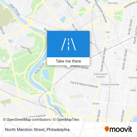 North Marston Street map