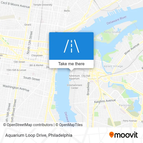 Aquarium Loop Drive map