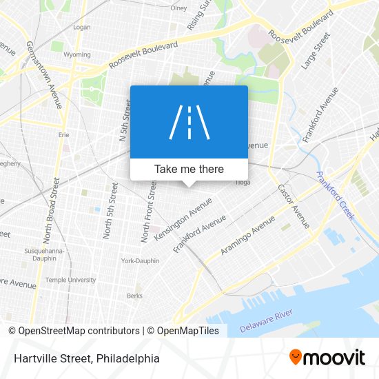 Mapa de Hartville Street