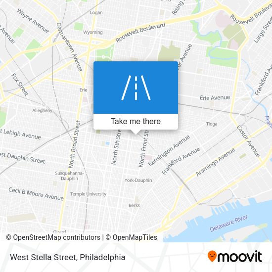Mapa de West Stella Street