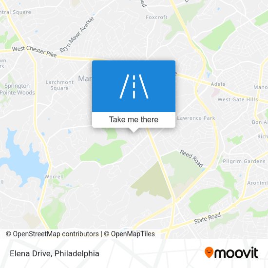Mapa de Elena Drive