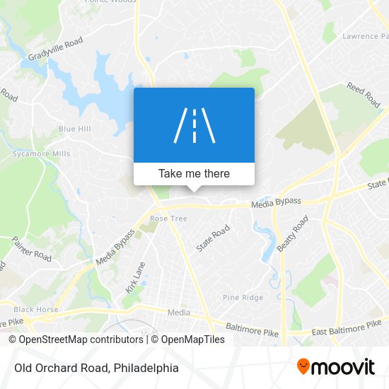 Mapa de Old Orchard Road