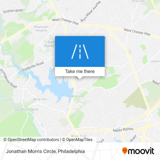 Mapa de Jonathan Morris Circle