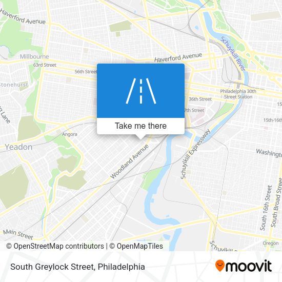 Mapa de South Greylock Street