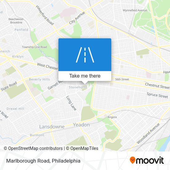 Marlborough Road map