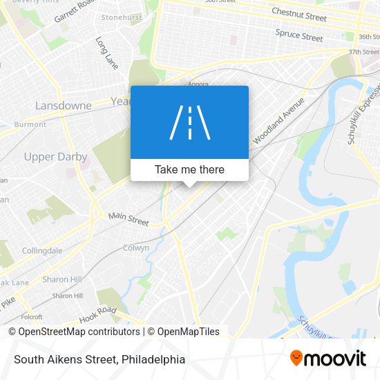 Mapa de South Aikens Street