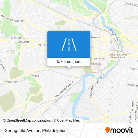 Mapa de Springfield Avenue