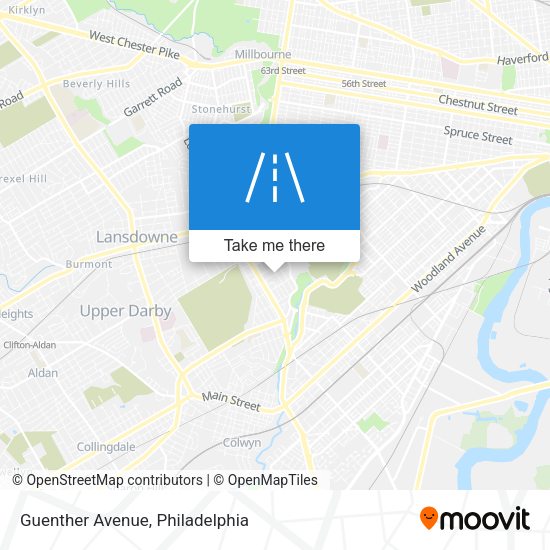 Guenther Avenue map