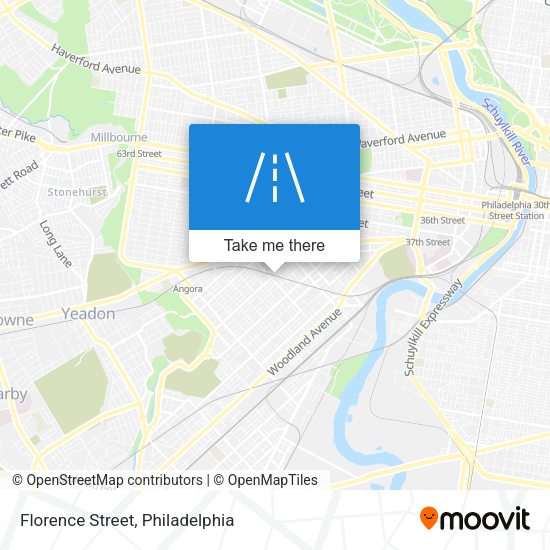 Florence Street map