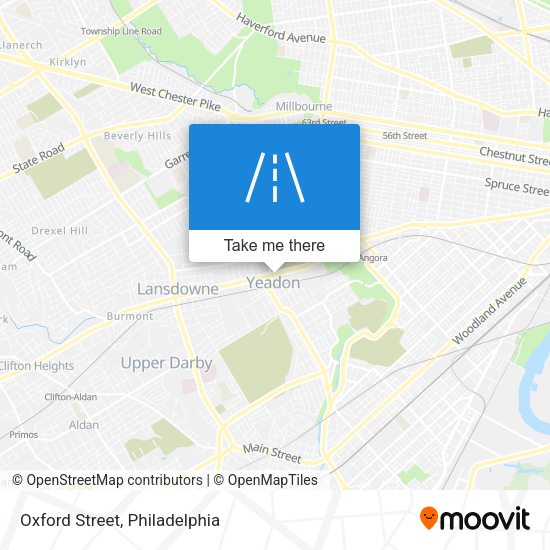Mapa de Oxford Street
