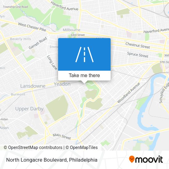 Mapa de North Longacre Boulevard