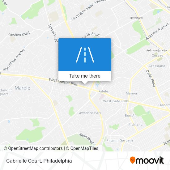 Gabrielle Court map
