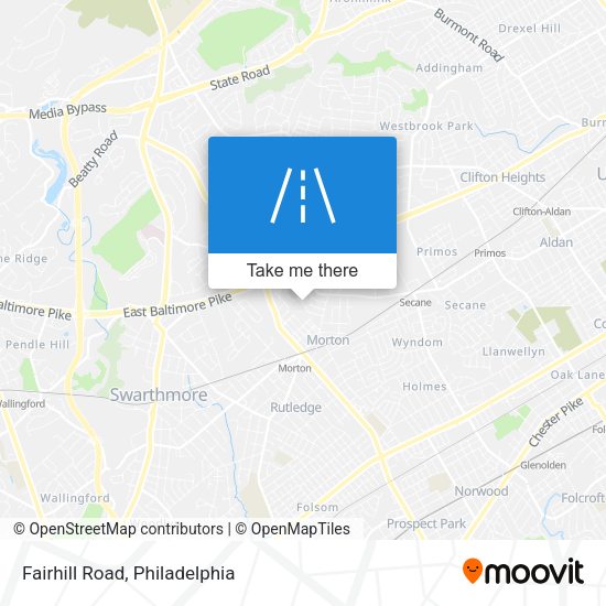 Mapa de Fairhill Road