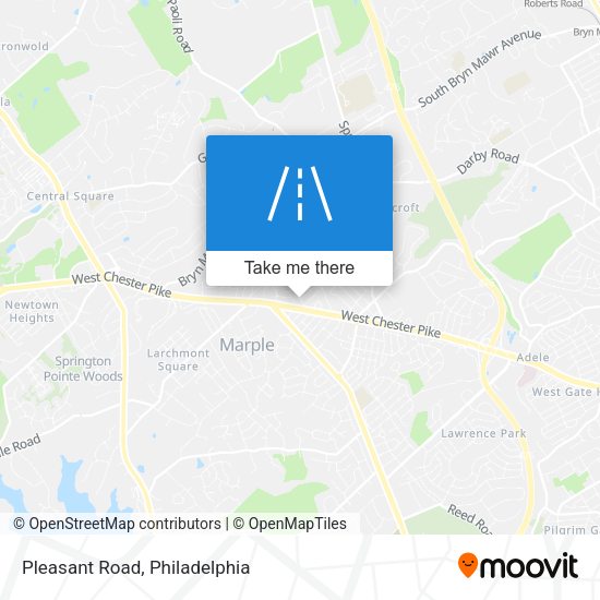 Mapa de Pleasant Road