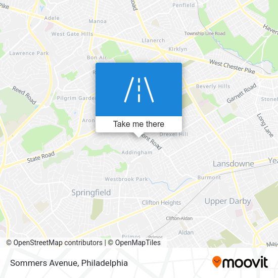 Sommers Avenue map
