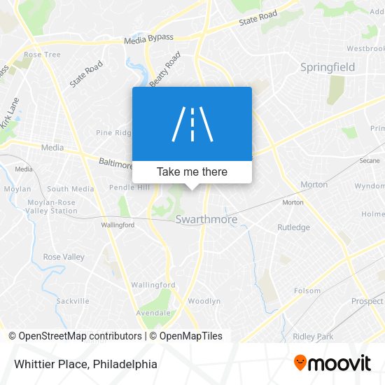 Mapa de Whittier Place