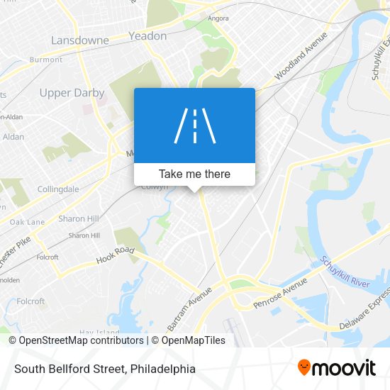 Mapa de South Bellford Street