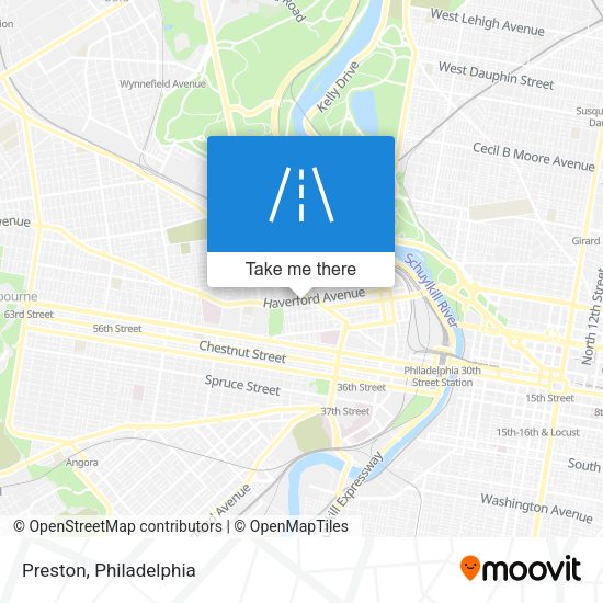 Mapa de Preston