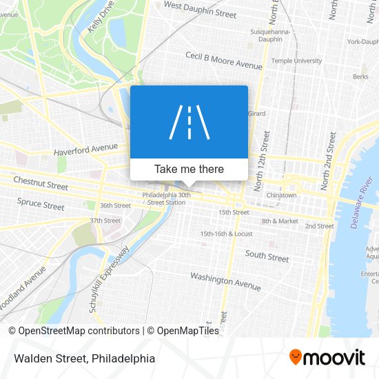 Mapa de Walden Street