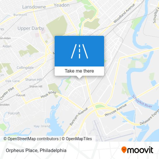 Mapa de Orpheus Place