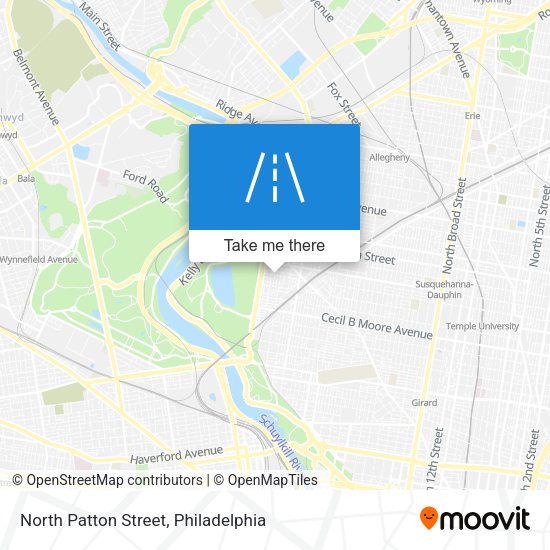 Mapa de North Patton Street