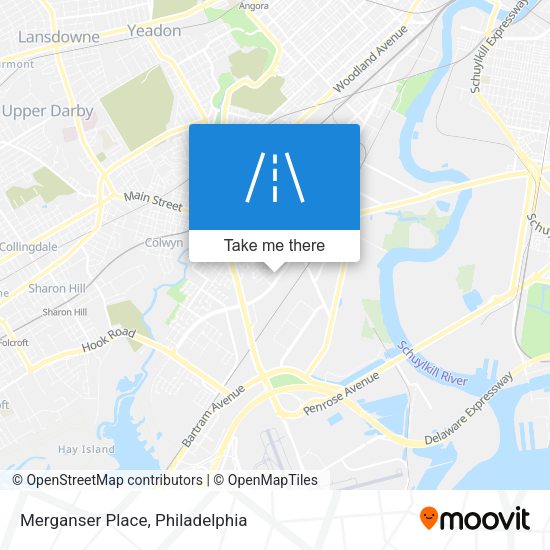 Mapa de Merganser Place