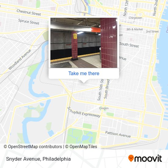 Mapa de Snyder Avenue