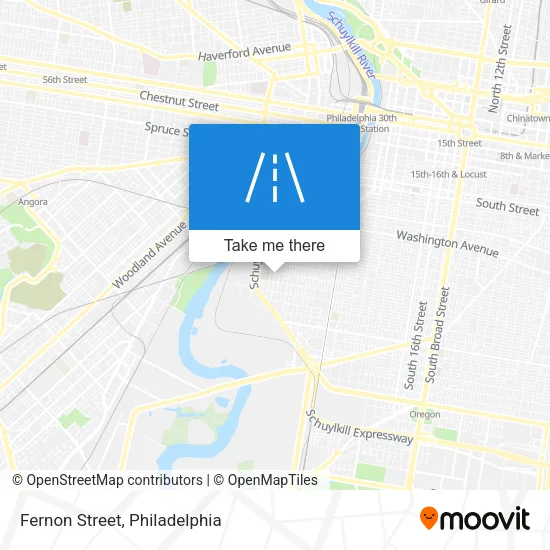 Fernon Street map
