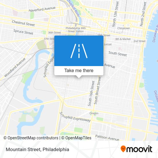 Mountain Street map