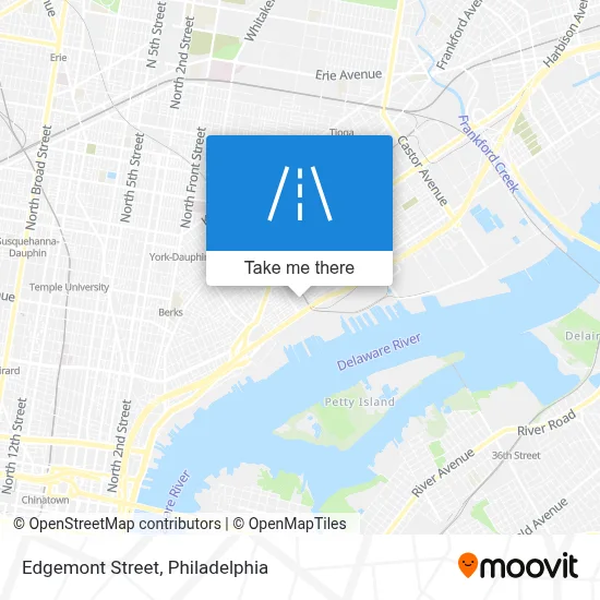 Edgemont Street map