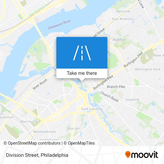 Division Street map