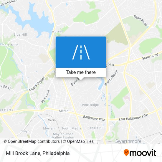 Mapa de Mill Brook Lane