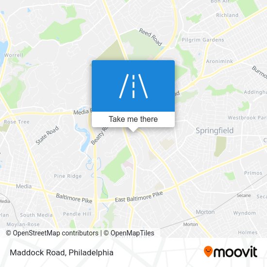 Mapa de Maddock Road