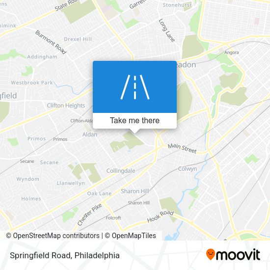 Springfield Road map